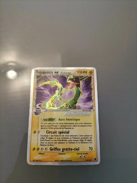 Carte Pokemon Rayquaza Ex Espece Delta 97/101 Holo