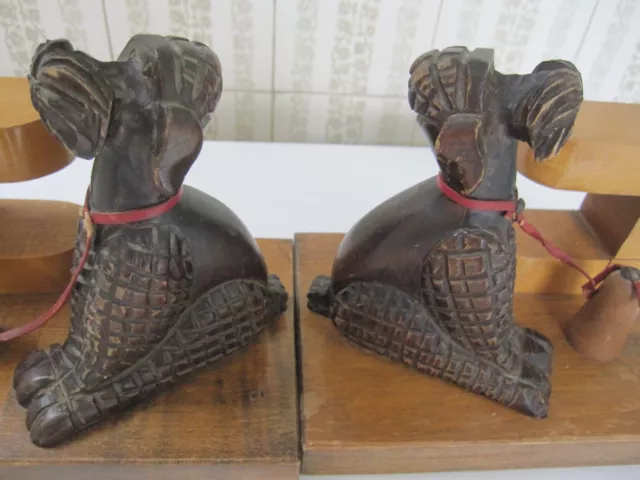 AD serre livres ,bookends,buchstütze,plusieurs bois,scottish terrier