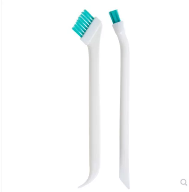 Set of 2 Nipple Brush Milk Bottle Pacifier Long Handle Straw Cleaning Brushes