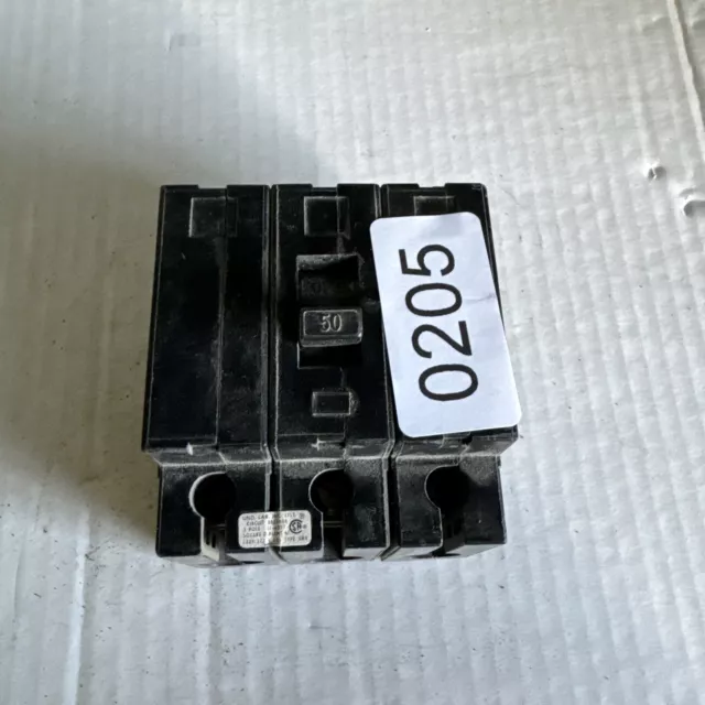 Square D EH34050 Plug-In Circuit Breaker 50A 480V 3P 3PH EH Used 50 AMP 480 Volt