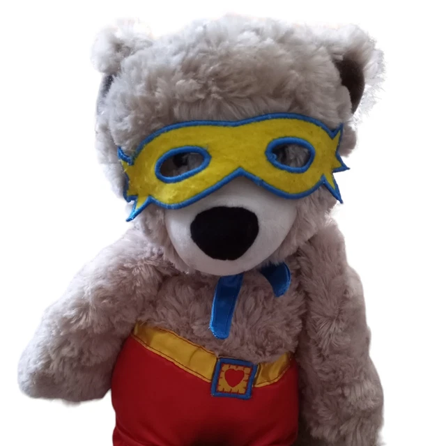 Scentsy Buddy Sebastian The Superbuddy Plush Super Hero Bear & Scent Pack 15"