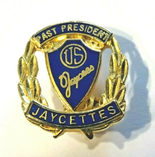 Jaycettes ~ Us Jaycettes Past President ~ Nice Enamel Pin