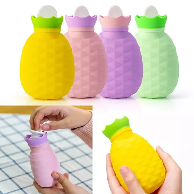 Silicone Hot Water Bag Portable Hand Warmer Hot Water Bottle  Winter
