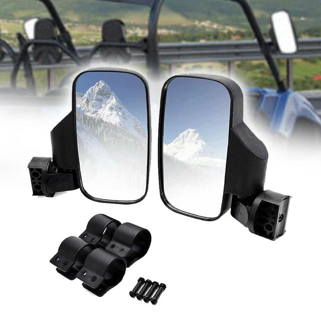 Specchietto retrovisore nero coppia adatto per Polaris Ranger full size 570 2015