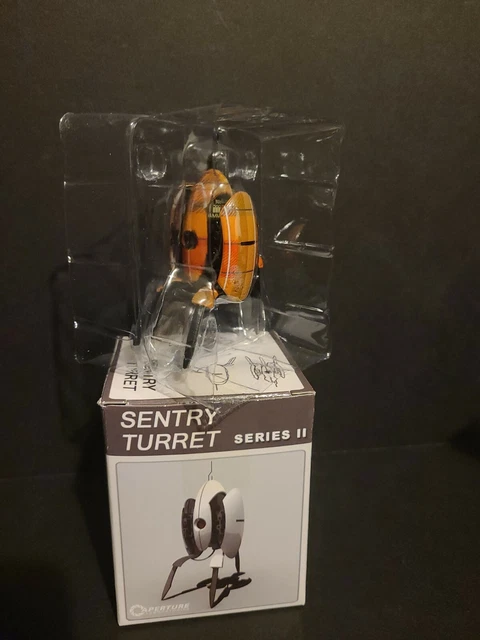 Portal 2 Series 2 Blind Box Plaid Open Sentry Turret NECA