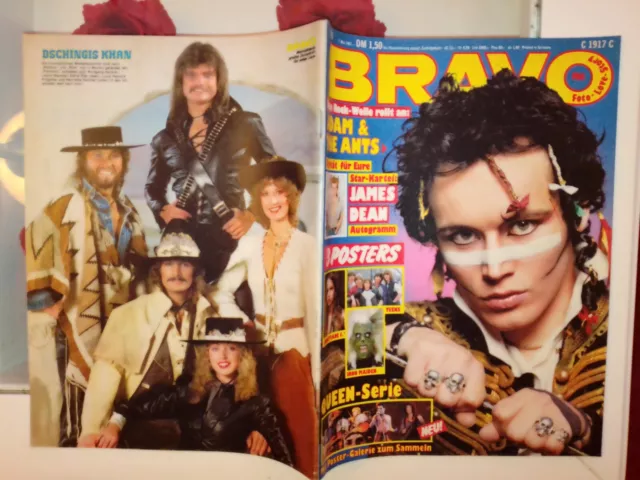 Bravo. 20 1981. Adam & The Ants, James Dean, Iron Maiden