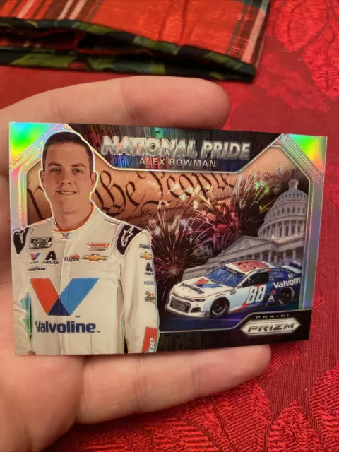 2020 Prizm Racing Refractor National Pride Prizm #NP5 Alex Bowman