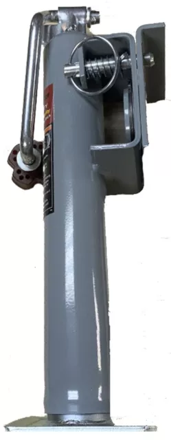 New HAUL MASTER 42950 - 2000 lb. Cap. Drop Leg Trailer Jack Level Stabilizer