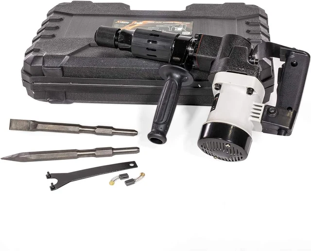 Demolition Electric Hammer Jack Hammer Handle 1000W Concrete Breaker Flat and Po