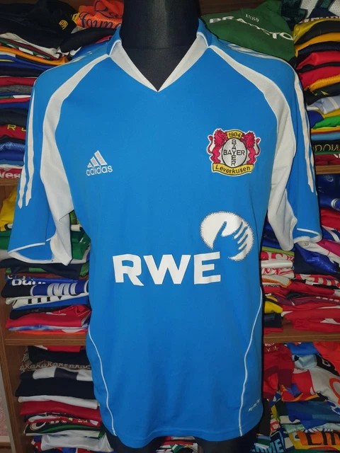 #29 Bayer Leverkusen 2005/2006 Trikot Gr L Formotion Spiel Player Issue (p812)