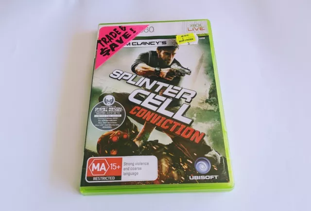 Microsoft Xbox 360 - Tom Clancy's Splinter Cell Conviction - Manual Only