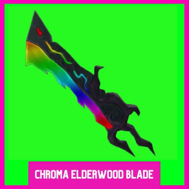 Roblox MM2 Chroma Elderwood Blade *LEGIT + RELIABLE*