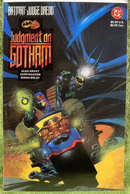 Batman / Judge Dredd: Judgment on Gotham TPB  1991 first print NM/M 9.8 UNREAD!!