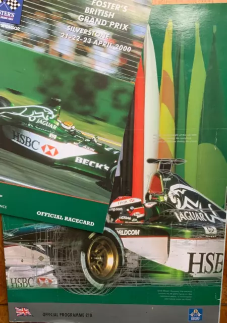 2000 Gran Premio di Gran Bretagna programma silverstone.