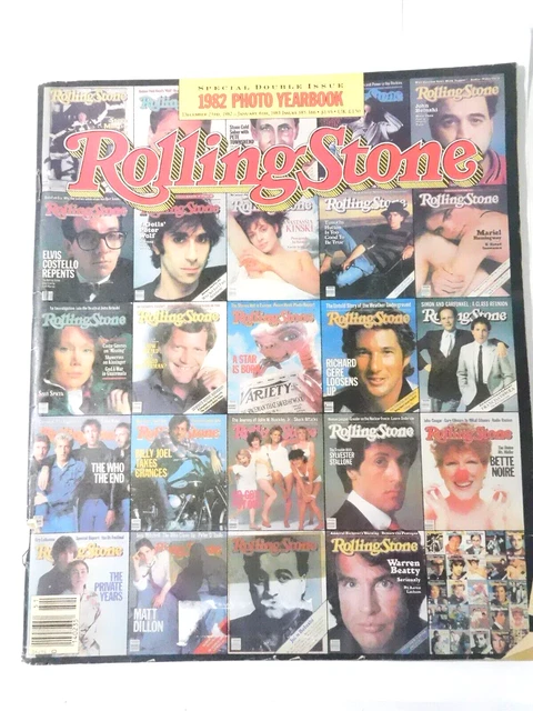 1982 ROLLING STONE Magazine-Special Double Issue Photo YB 12-23-82 to 1 ...