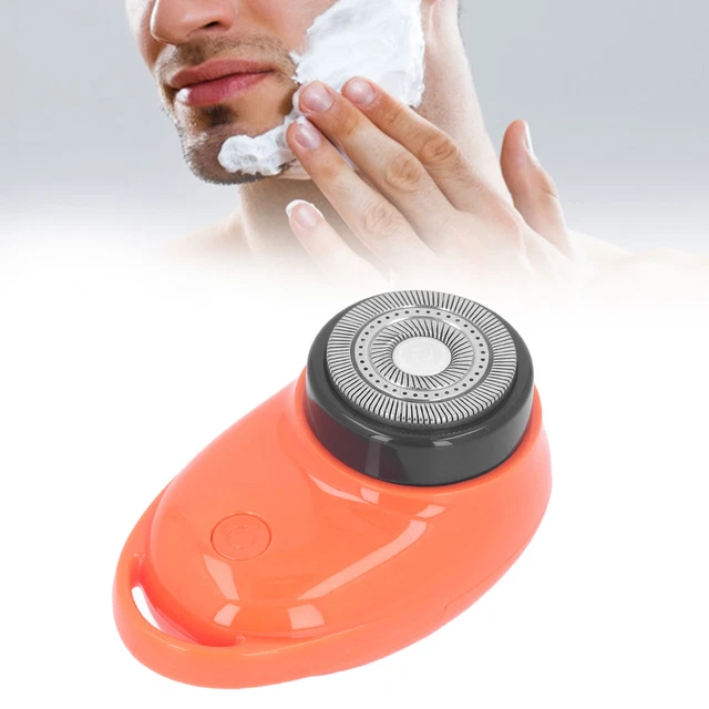 Pocket Electric Beard Trimmer 300mAh Battery Electric Beard Trimmer Yellow New