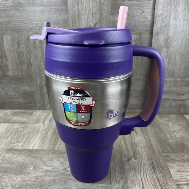 Bubba Classic Insulated Keg Travel Mug 34 oz. Purple With Lid