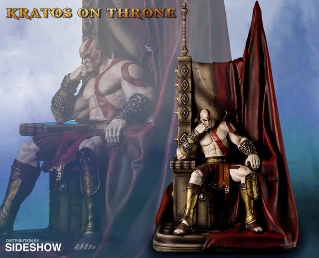STATUE KRATOS GAMING Heads God of War statue 1/4 Trône 73 Cm Sideshow Prime EUR 790,00 PicClick FR