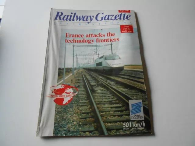 Eisenbahnblatt International September 1991 Zeitschrift Dampfzüge Eisenbahnen