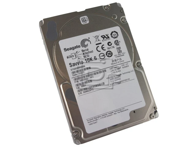 SEAGATE 600GB HARD Drive 2.5" ST600MM0006 Savvio 10K.6 9WG066-046 6Gb/s ...