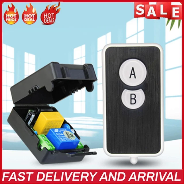 Universal RF Relay Switch 433MHz 1CH Relay Receiver Module for Light Garage Door