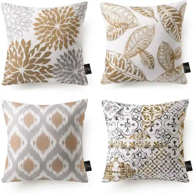 New Living Series Leaf Geometric Throw Decorative Pillow Cover Cushion Cover