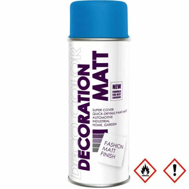 Deco Color Lackspray nach RAL Sprühfarbe Sprühlack Spraydose Lack Farbe 400ml