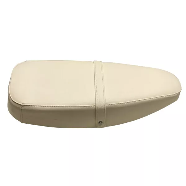 selle biplace motobecane mobylette peugeot bi-place beige avec sangle