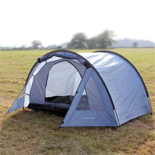 North Gear Camping Exodus Waterproof 4 Man Tunnel Tent