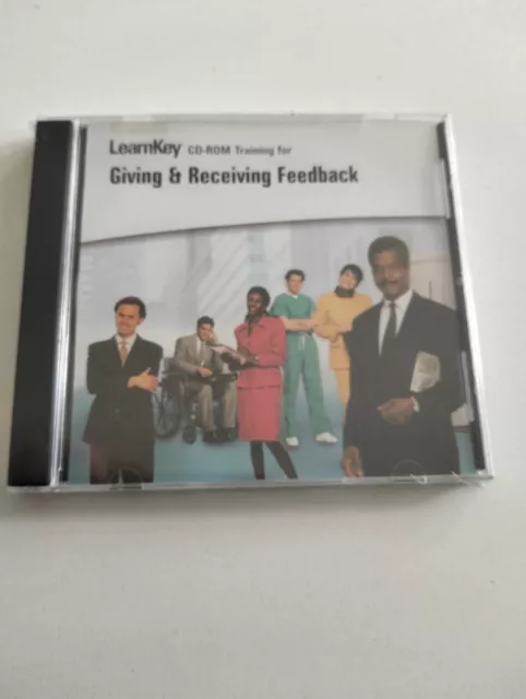 Giving & Receiving Feedback LearnKey CD-ROM Business Training