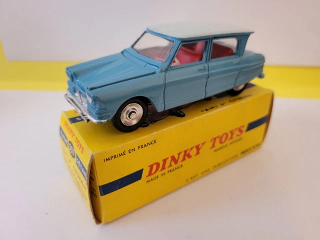 Scatola Riproduzione Dinky Toys Per Citro&euml;n Ami 6 &ndash; Modello 557, Nuova