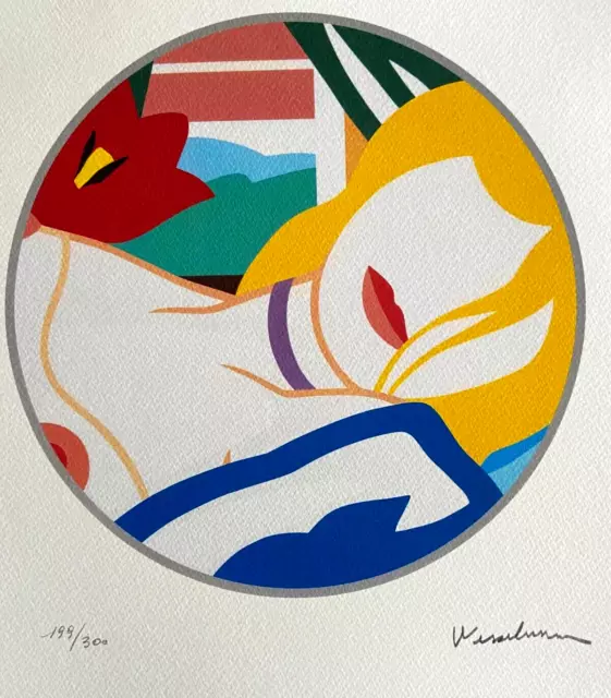 Tom Wesselmann Litografía 2005,300 Ex ( Jim Dine Robert Indiana Lichtenstein)