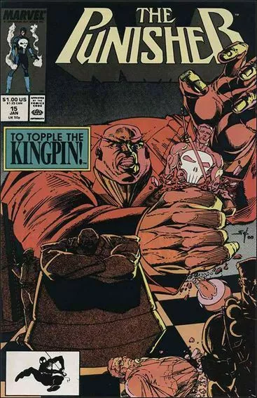 The Punisher #15 9.2 (W) NM- Kingpin App. Marvel Comics 1989 STOCK PHOTO
