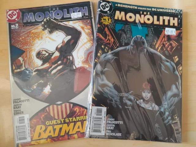 Monolith #1 2 3 4 5 6 7 8 9 10 11 12 complete series palmiotti brand new VF+NM-