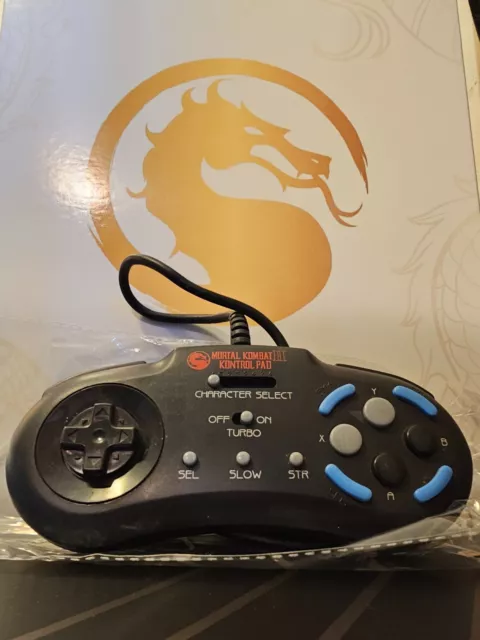 Playstation 2 PS2 Fatality Controller Mortal Kombat Sub-Zero. NOS LQQK 👀