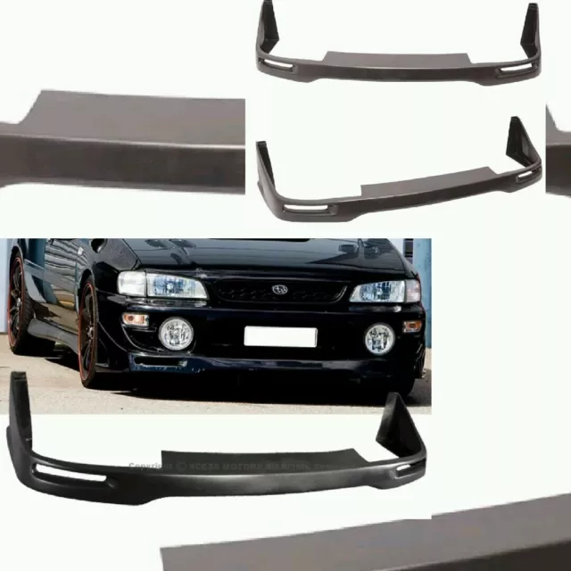 Fits 98-01 Subaru Impreza WRX STi Classic Seibon Style Front Bumper Lip Splitter