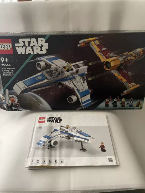 Lego Star Wars – New Republic E-Wing Vs Shin Hati's Starfighter 75364 No Minifig