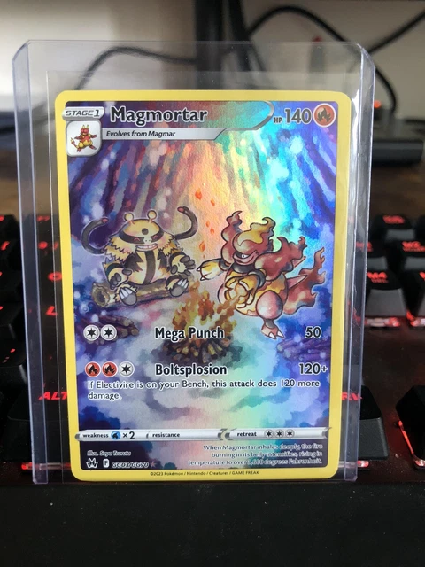 Magmortar GG03/GG70 Crown Zenith Full Art Pokémon Pokemon Card English 