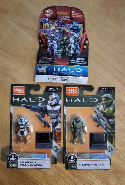 HALO MEGA CONSTRUX Infinite MASTER CHIEF & SPARTAN series 13 figures