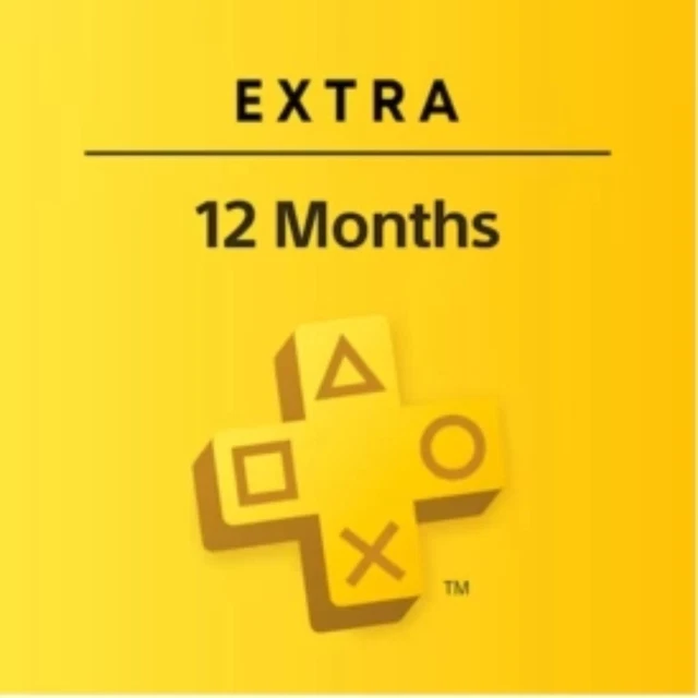 PS Plus PlayStation Plus Extra 12 Months PS5/PS4🛑Please Read Description🛑