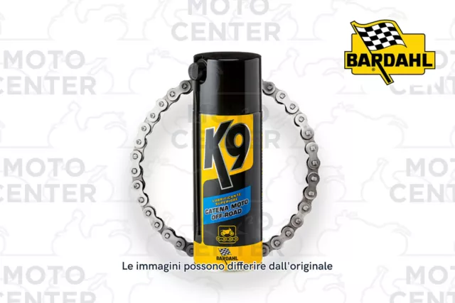 Lubricante bardahl K9 Cadena Moto Fuera de la Carretera Spray De 400ML