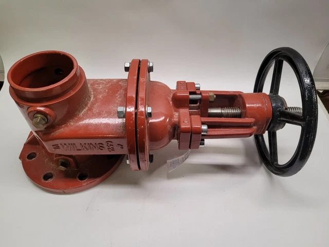 Zurn Wilkins 4-48OSY GXF 4" OSY Gate Valve (Groove x Flange Connections)