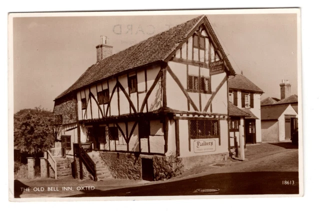 Surrey Carte Postale - Le Vieux Cloche Inn, Oxted P/U 1955 (A352)