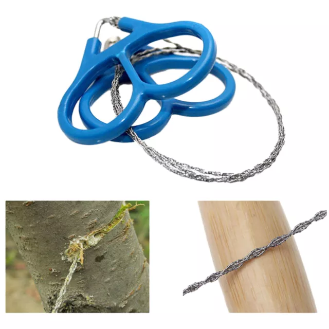 Steel Wire Saw Outdoor Scroll Travel Camping Hiking Hunting Survival T N Hu