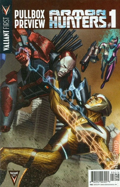 Valiant First Pullbox Preview #2 FN 2014 Stock Image