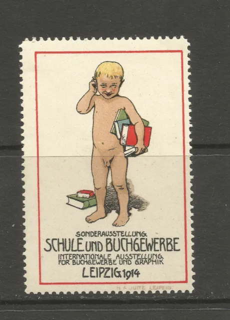 Deutschland/Leipzig 1914 BUGRA Plakatmarke/Etikett