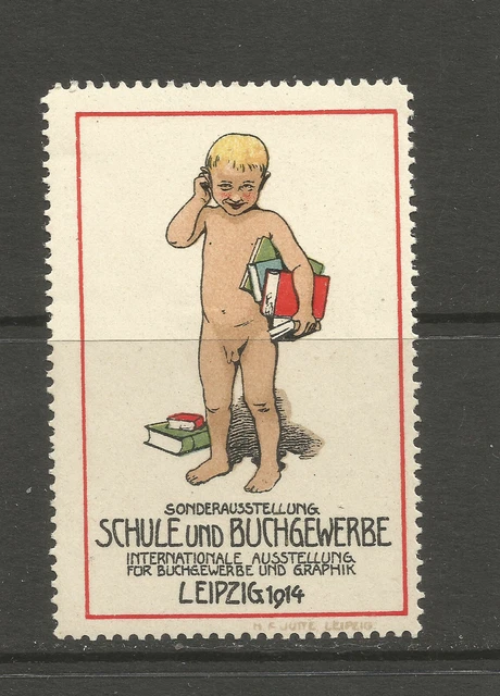 Deutschland/Leipzig 1914 BUGRA Plakatmarke/Etikett