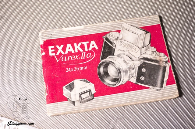 -Fr- Exakta Varex Iia Mode D'emploi Notice Manual