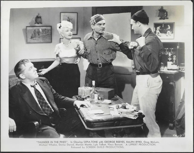 GEORGE REEVES OF Superman Original 1940s Photos Marion Martin Ralph ...