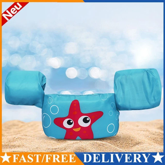 Baby Buoyancy Vest Airproof Pool Life Vest Adjustable for Kid Swimming Equipment